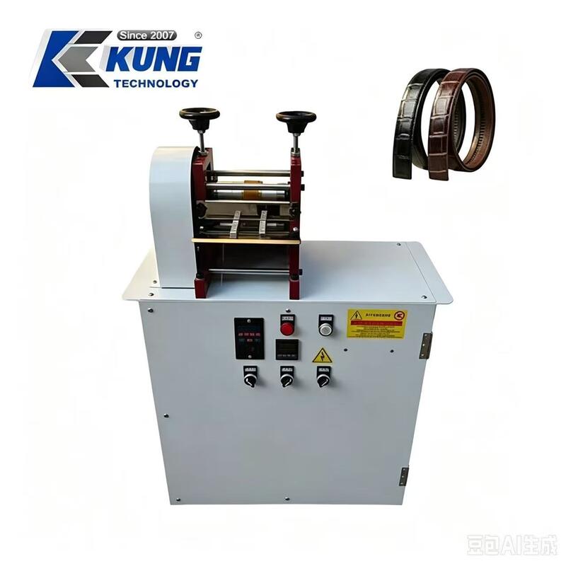 Automatic Leather Belt Surface Embossing Machine