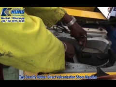 إثنين الكثافة المطاط حذاء المباشرة التشويش آلة